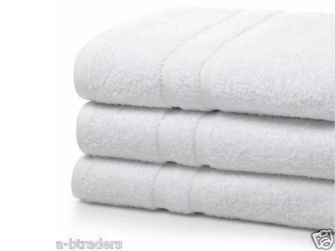 Bath Towels White | Pack of 4 - A & B Traders