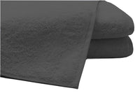 Pack of 2 Extra Large Bath Sheets100% Cotton Towels Jumbo Size COLOUR Grey - A & B Traders