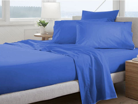 Extra Deep 16" Percale Fitted Sheets Single Double King