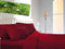 Extra Deep 16" Percale Fitted Sheets Single Double King (Single, Red)