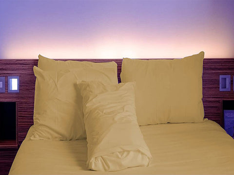 Extra Deep Fitted Sheets 16" | Percale - Non Iron Hotel Quality Single, Double, King and Pillowcases