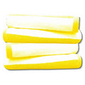 Prime Quality Cabana Beach Towels | Cabana Stripe Pool Towels | 70 x150 cm | Chlorine Resistant High Absorbency (Yellow, 2)