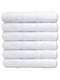 White Hand Towels Packs Pure Egyptian Collection Ringspun Cotton 550 GSM Bathroom Towels - Ultra Soft Highly Absorbent - Quick Drying Spa Salon Sports
