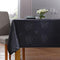 Black Damask Rose Table Cloth 100% Polyester - A & B Traders