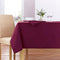 100% Polyester Plain Table Cloth - Burgundy - A & B Traders