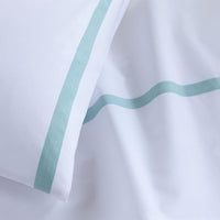 Healthcare Green Stripe Bed Sheet - A & B Traders