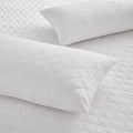 Quilted Polycotton Pillow Protectors (Pair) - A & B Traders