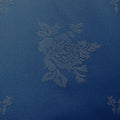 Royal Blue Damask Rose Table Cloth 100% Polyester - A & B Traders