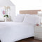 Venezia Plain White 100% Cotton Percale Housewife Pillowcase - A & B Traders