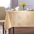 Lemon Damask Rose Table Cloth 100% Polyester - A & B Traders