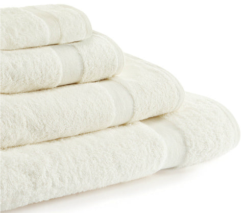 Egyptian Cotton Bath Sheets | Cream - A & B Traders